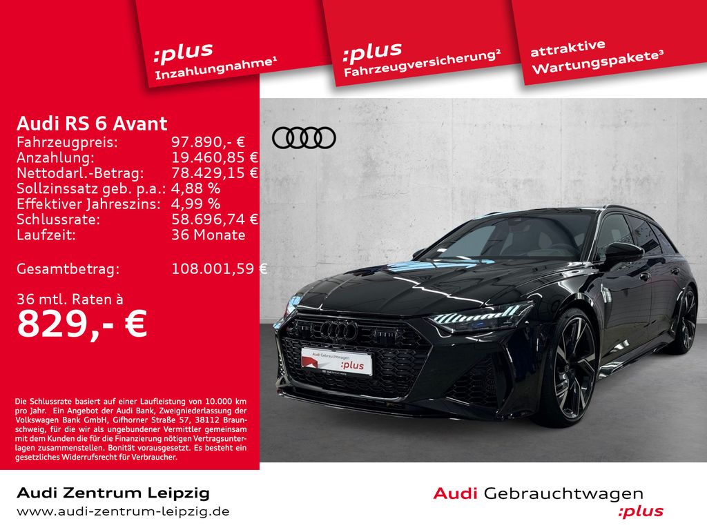 Audi RS 6 Avant *Essentials-Paket*HD-Matrix*HuD*Pano*