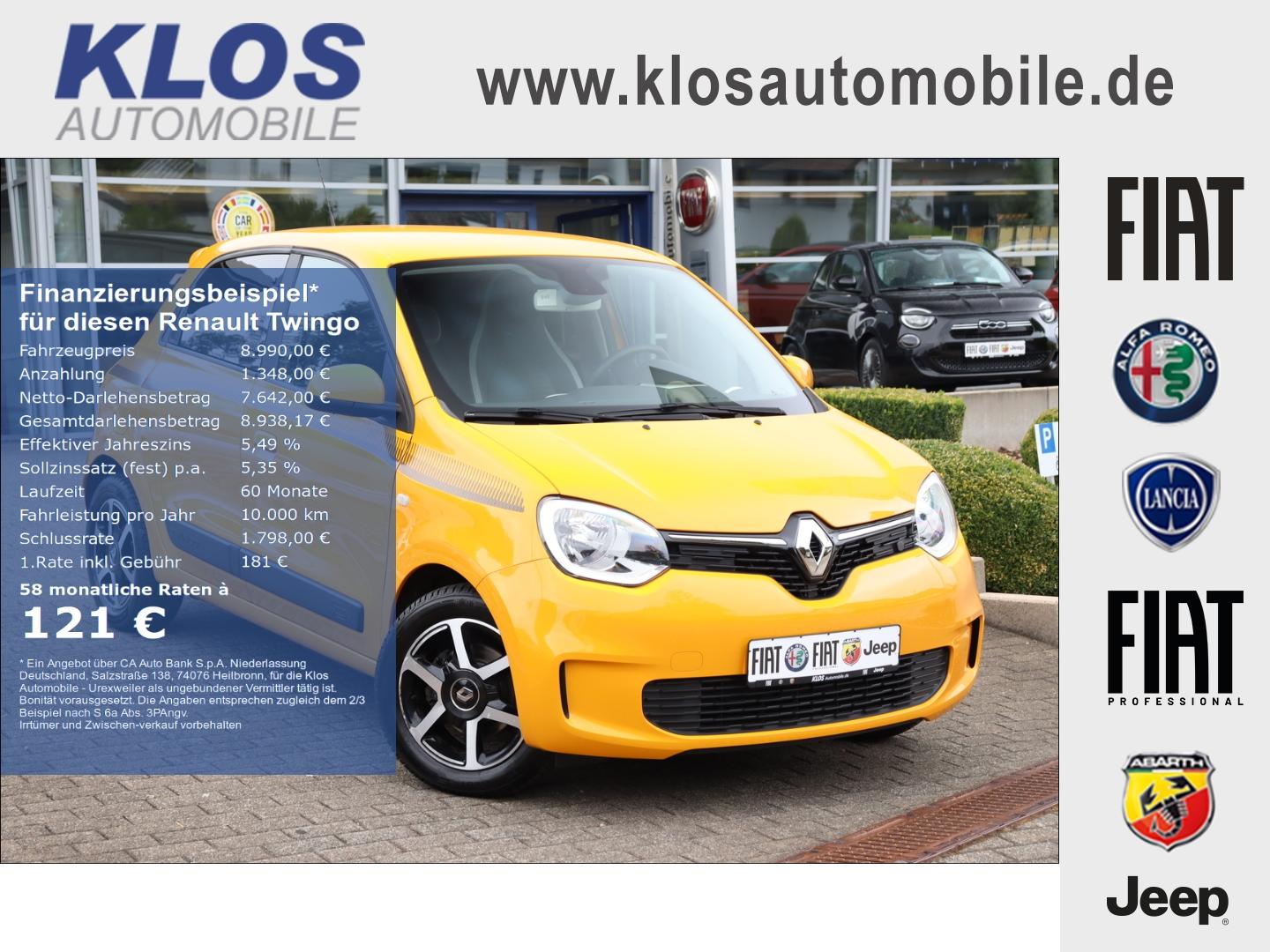 Renault TwingoLIMITED 1.0 SCe 75 PS KLIMA SITZHEIZUNG A