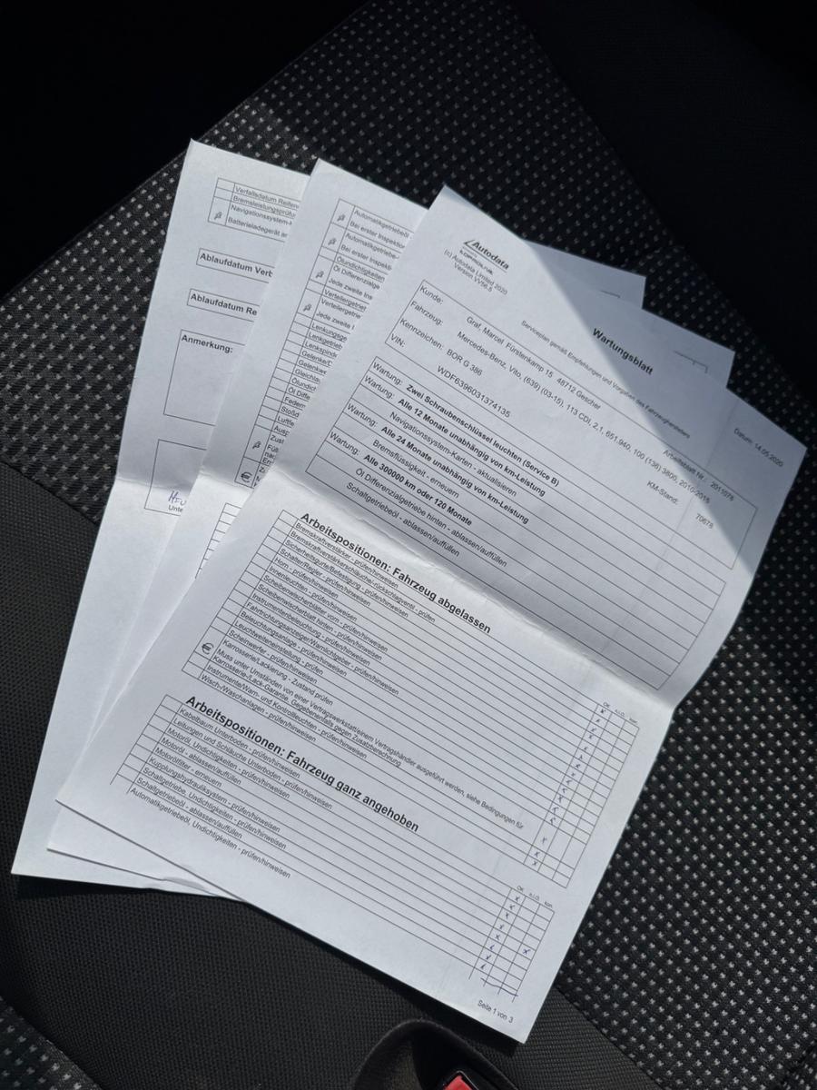 Mercedes-Benz Vito Kasten 113 CDI lang*TÜV NEU*GARANTIE*LKW*
