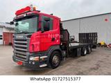 Scania P380 6x2 KRAN PLATEAU RAMPE WINDE