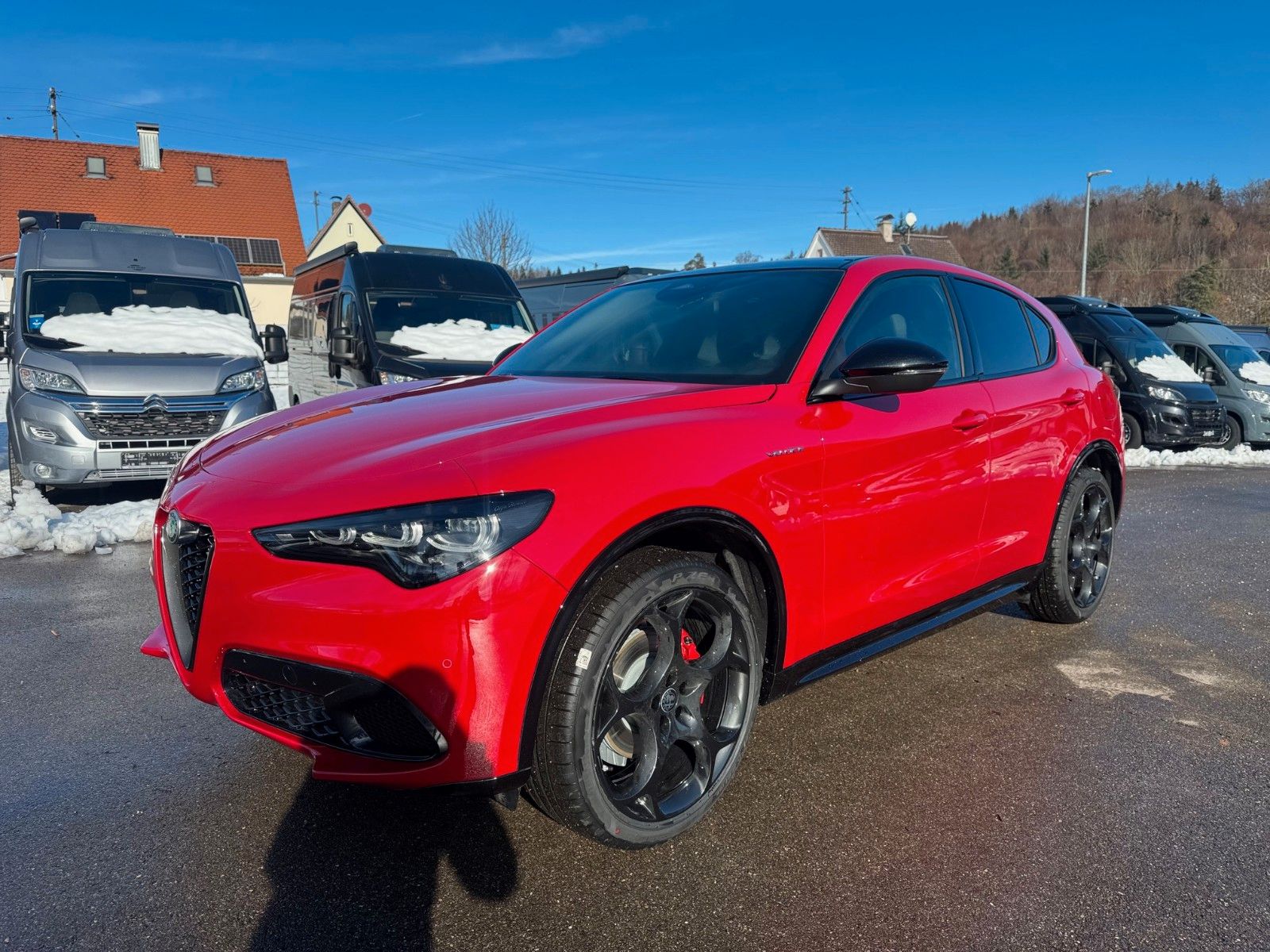 Fahrzeugabbildung Alfa Romeo Stelvio VELOCE 280 PS Glasdach Memory Navi