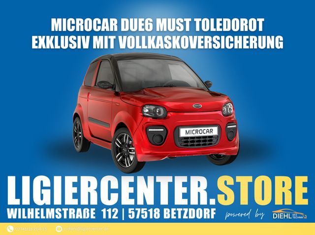 Microcar DUÈ 6 Must DCI 3 Jahre Garantie!  CARPLAY