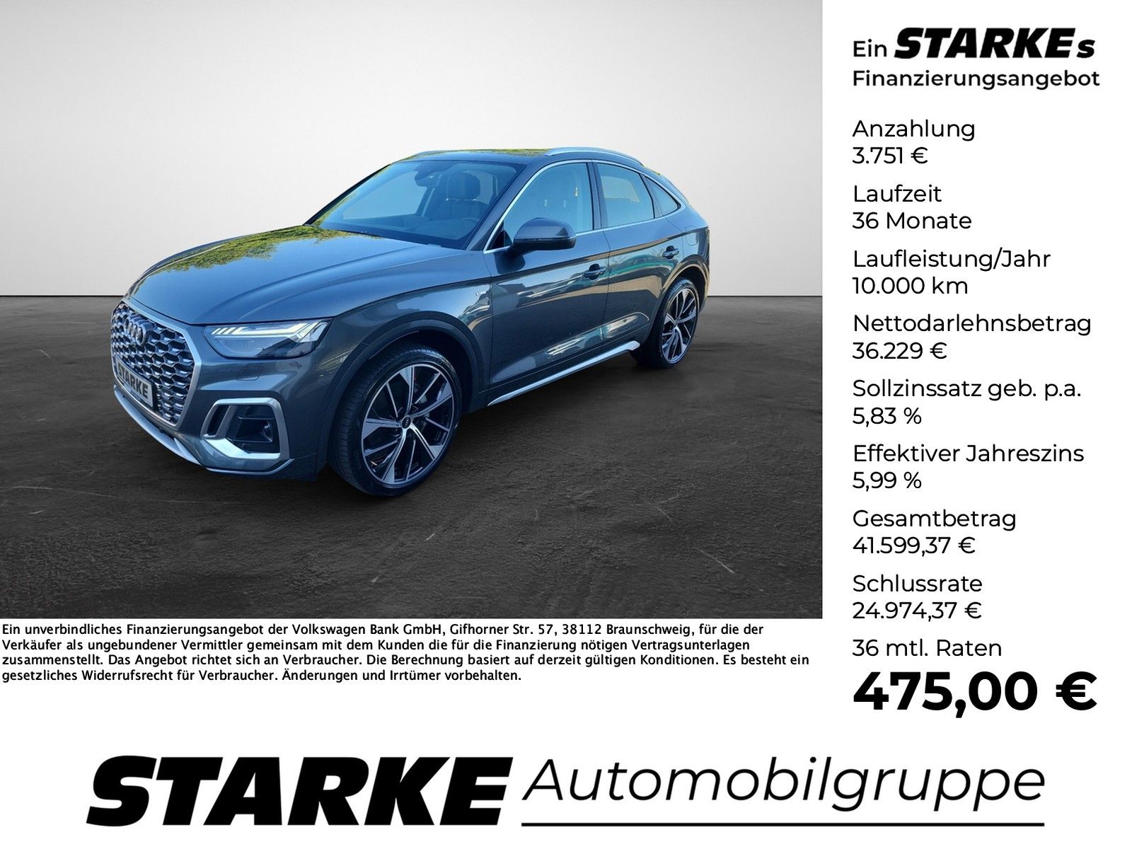Audi Q5 Sportback 55 TFSIe quattro S tronic LED-Matri