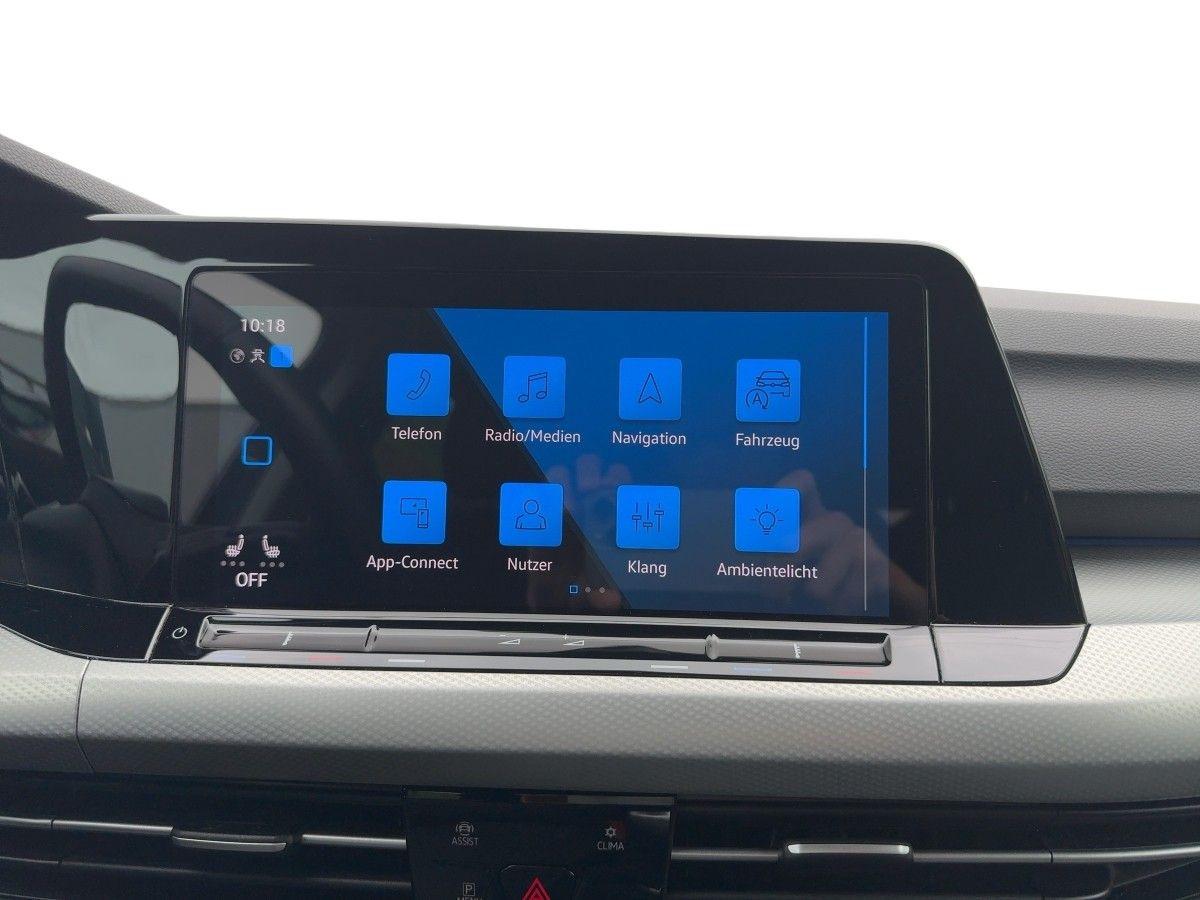 Volkswagen Golf VIII 1.0 TSI "MOVE" Climatronic LED PDC SHZ, миниатюра 11