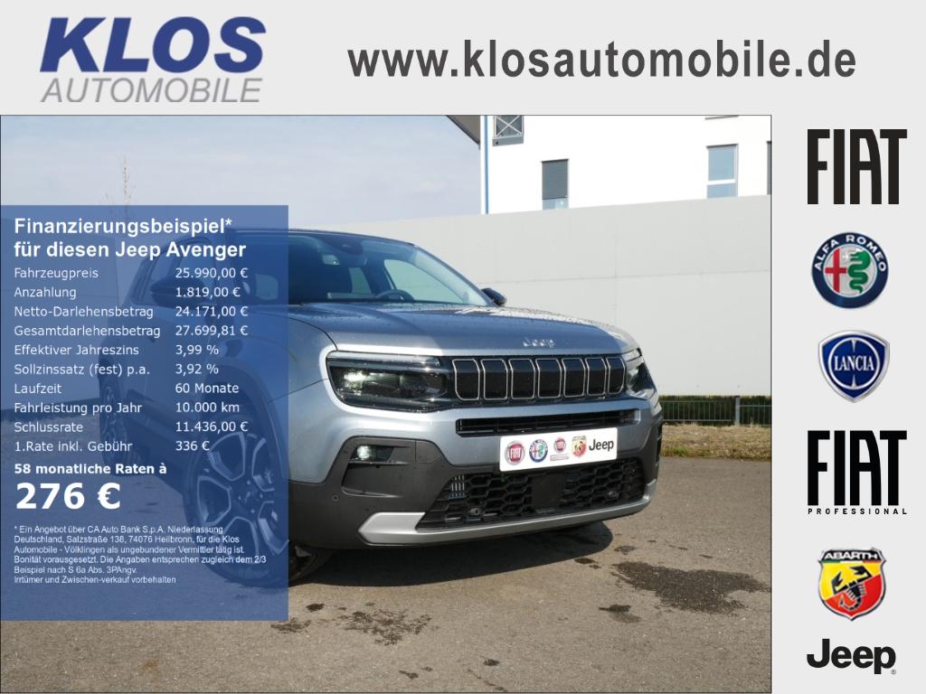 Jeep Avenger SUMMIT e-Hybrid 1.2 110 PS DCT6 NAV INFO