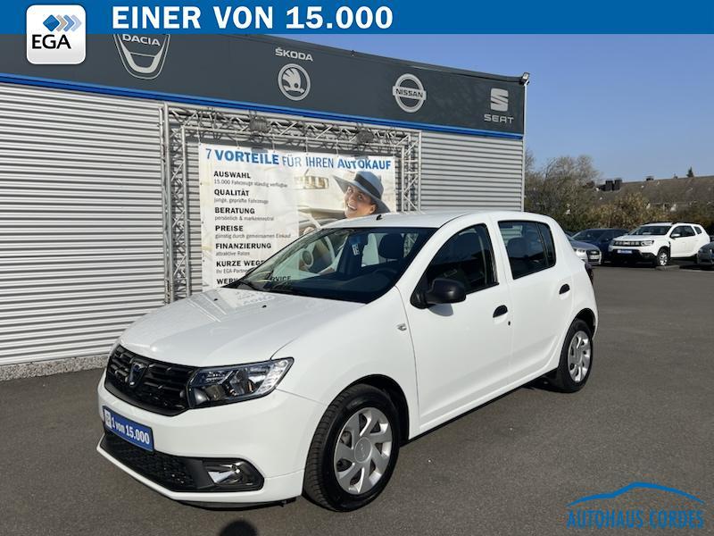 Dacia Sandero LIMOUSINE SCe 75 SERVO*KLIMA*RADIO*BTH*E