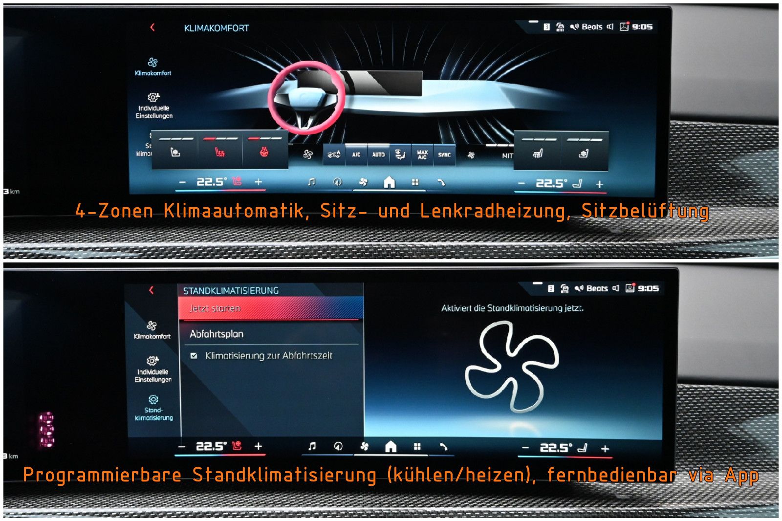 Fahrzeugabbildung BMW i7 M70 xDrive °UVP 223.369€°VOLLLEDER+ALCANTARA°