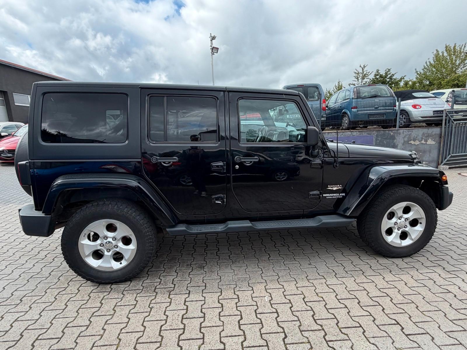 Jeep Wrangler Sahara 2.8 200ch - Toit ouvrant - Révision complète - Pack Sport - Régulateur de vitesse