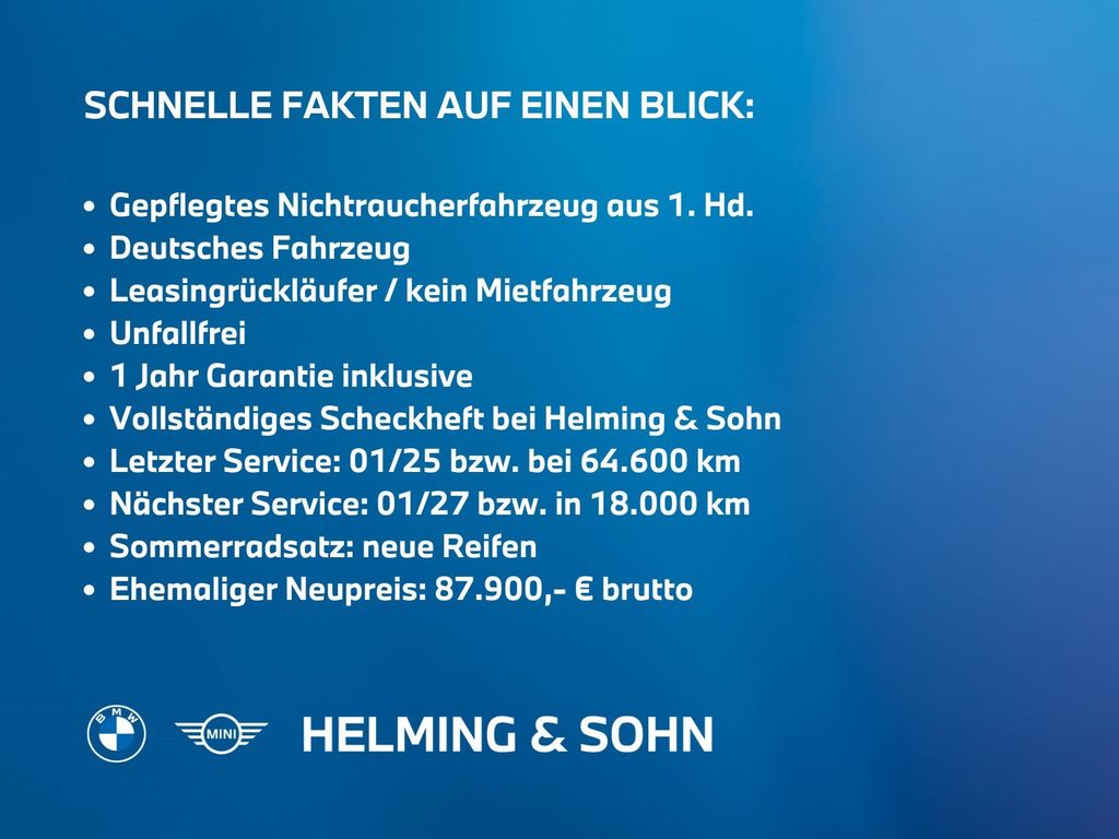 BMW X3 M40 d Gestiksteuerung Head-Up HK HiFi DAB AHK  - 2022