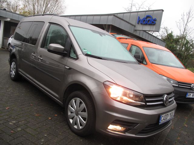 Volkswagen Caddy Maxi 7Sitzer AHK 1HD SH REL Schiebefenster