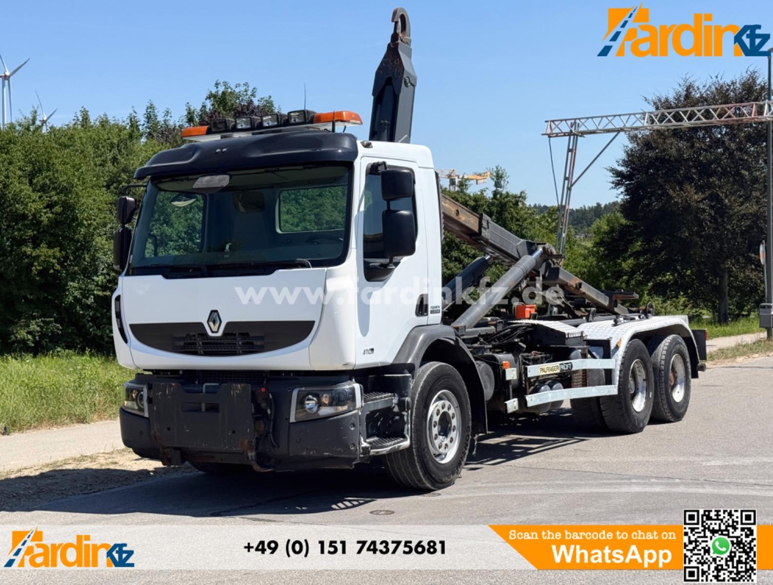 Renault Premium 410 6x4 B/B Pallift T20A