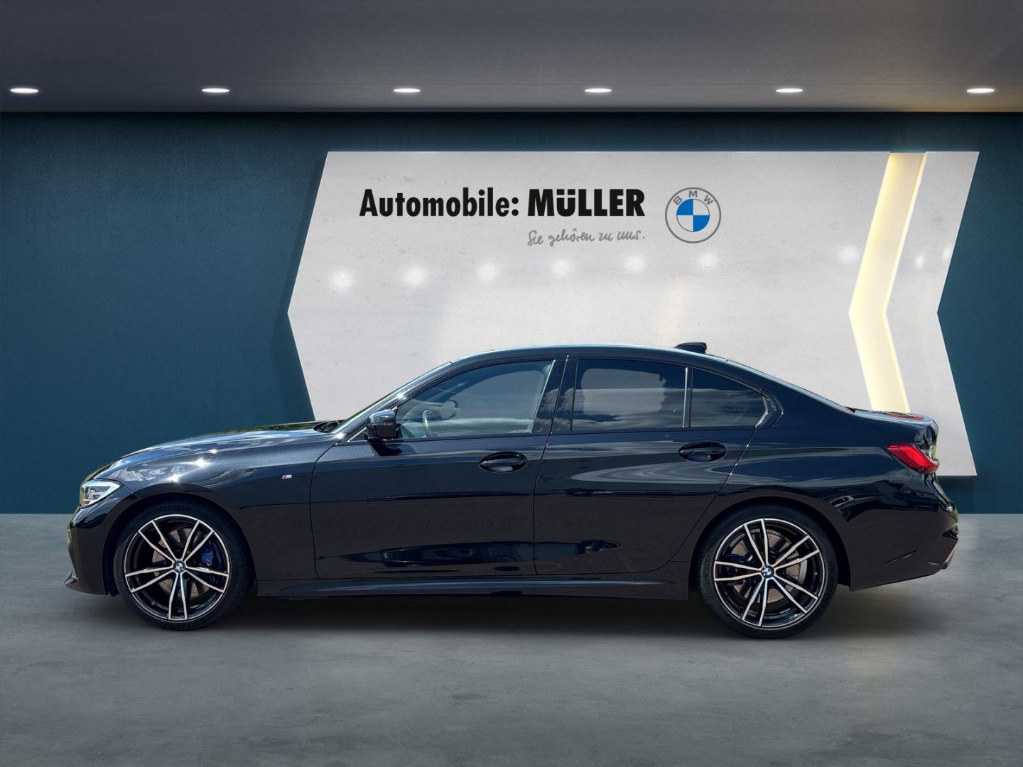 BMW 318 d Limousine M Sport Sportpaket Navi Leder Di foto 6