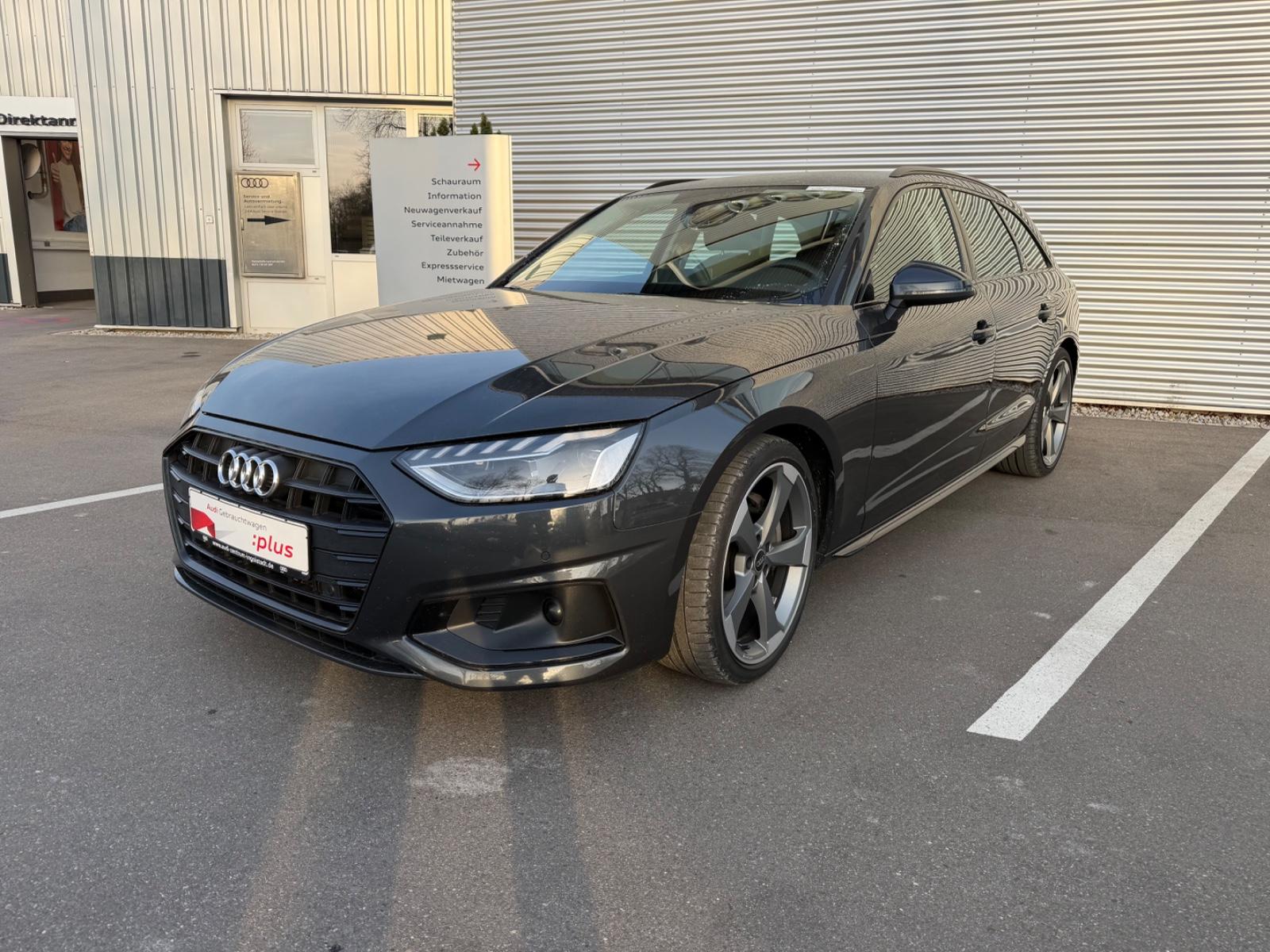 Audi A4 Avant 40 TDI advanced Virtual Optik schwarz