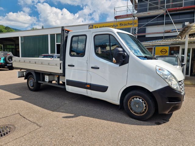 Renault Master 2.3 dCi DoKa Pritsche L3H1 3,5t + TÜV NEU