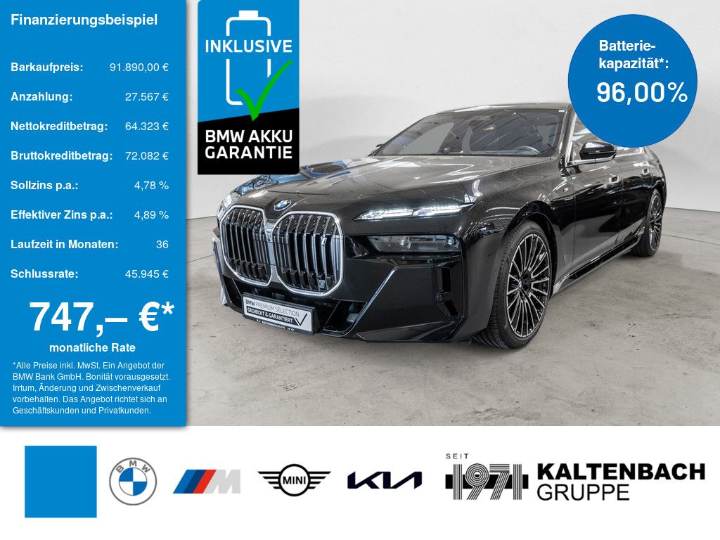BMW i7 xDrive 60 M-Sport PANO ACC RSE NAVI KAMERA