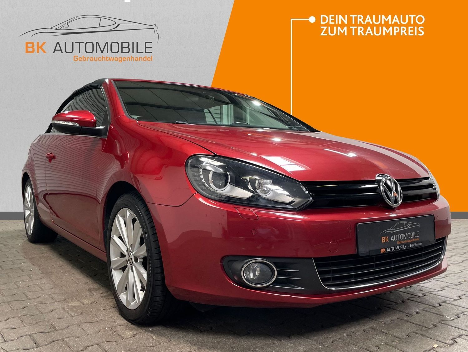 Fahrzeugabbildung Volkswagen Golf Cabriolet Sport #Leder#Bi-Xenon#PDC
