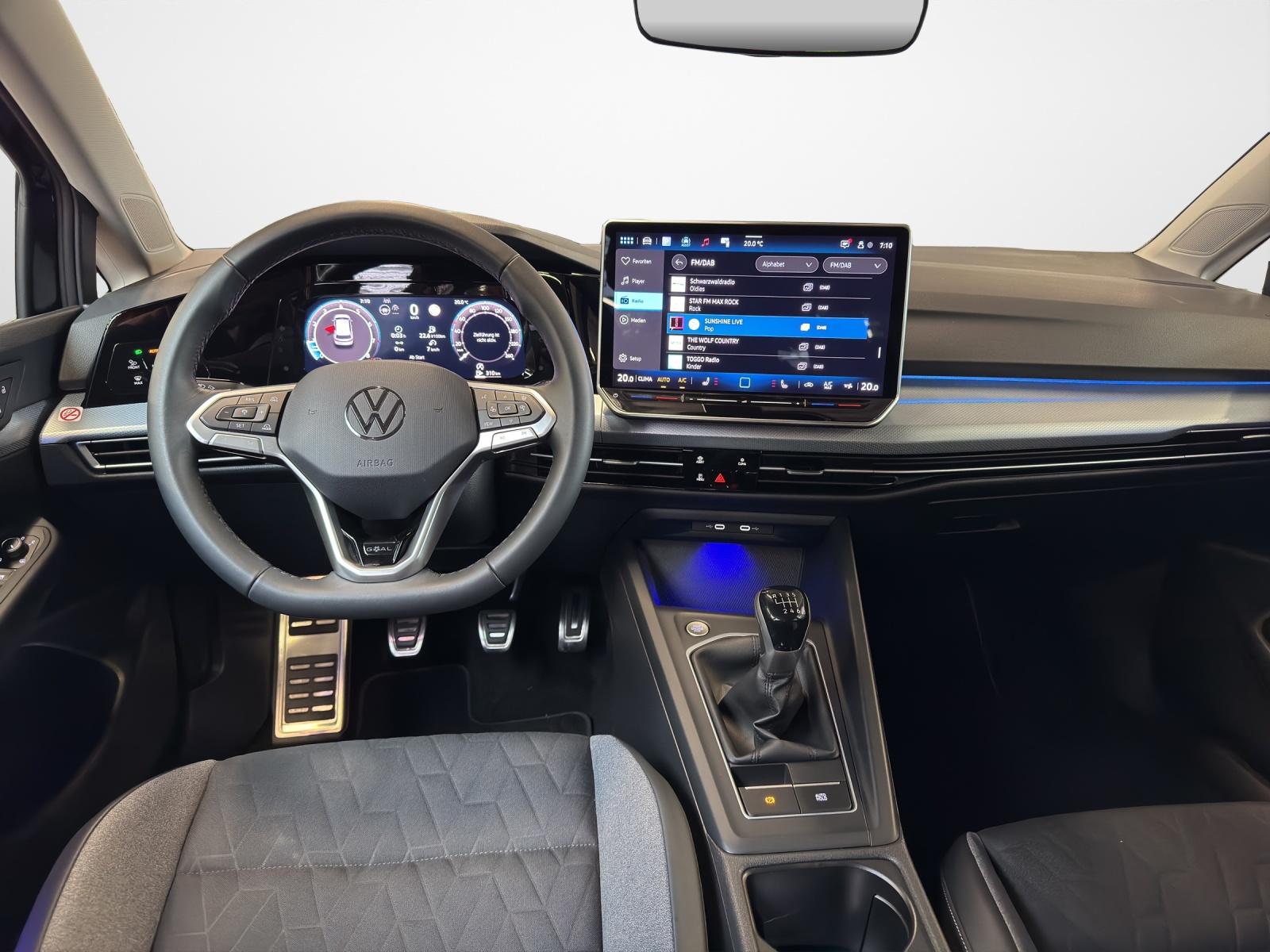 Volkswagen Golf 1.5 TSI Goal AHK Navi LED Kamera PDC LM Te, миниатюра 9