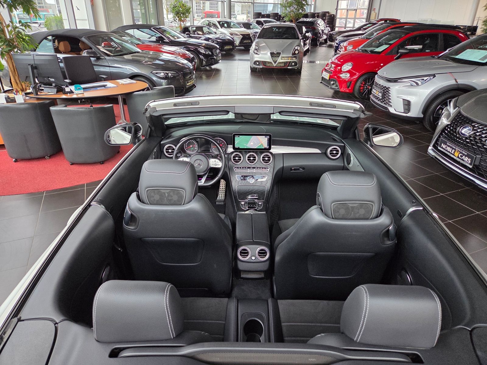 Fahrzeugabbildung Mercedes-Benz C 200 Cabrio AMG LINE NIGHT LED NAV RFK SHZ