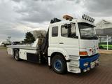 Mercedes-Benz Atego 1828 Plateau, Kran HMF 1722 T 4, Bril. 4 t - Mercedes-Benz 1722