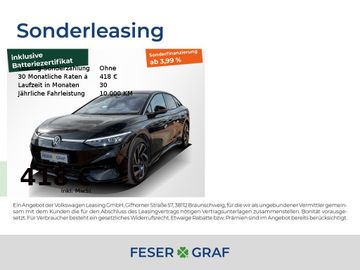 Volkswagen Leasingangebot: Volkswagen ID.7 Pro 82kWh Matrix/Navi/360°Kamera/4xSitzhz