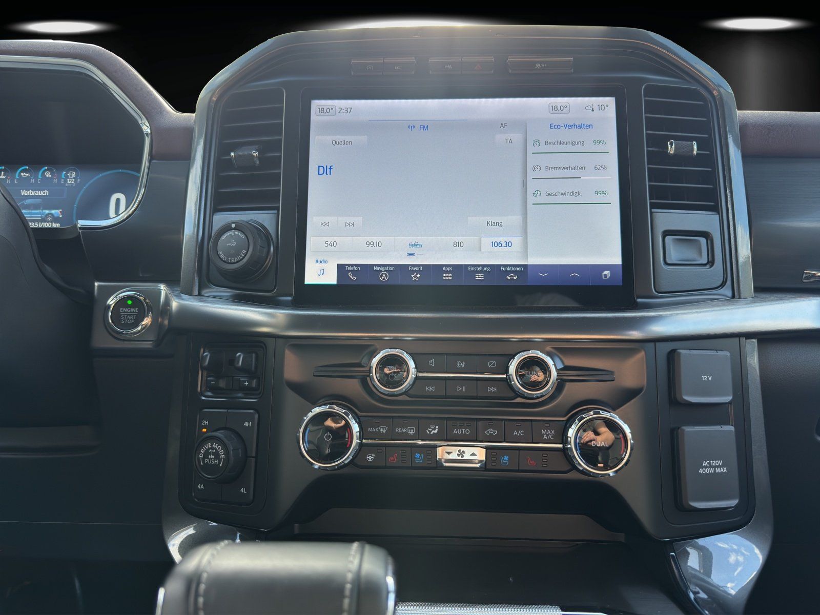 Fahrzeugabbildung Ford F-150 Lariat BLACK 4x4 NAVI/AHK/360°/PANORAMA