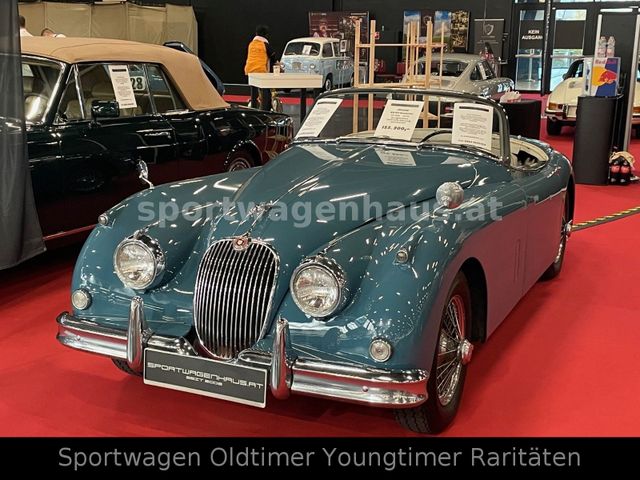 Jaguar XK150 OTS Roadster, Wertgutachten, Cotswoldblue