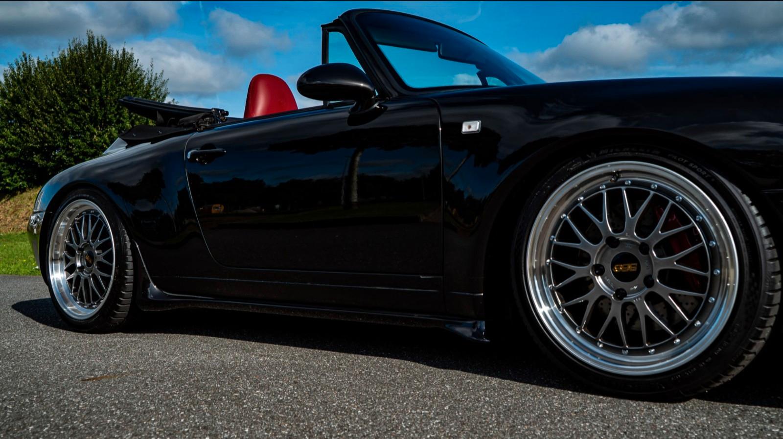 Porsche 993 Cargraphic-BBS-KW V3-hochwertiger Neuaufbau