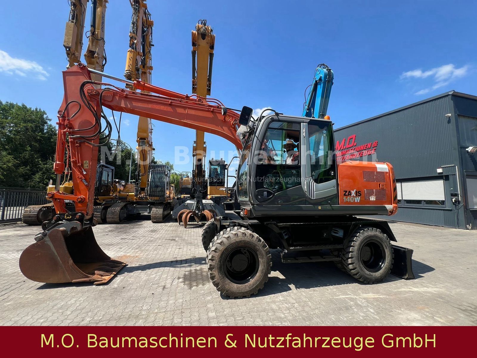 Fahrzeugabbildung Hitachi Zaxis 140 W - 3