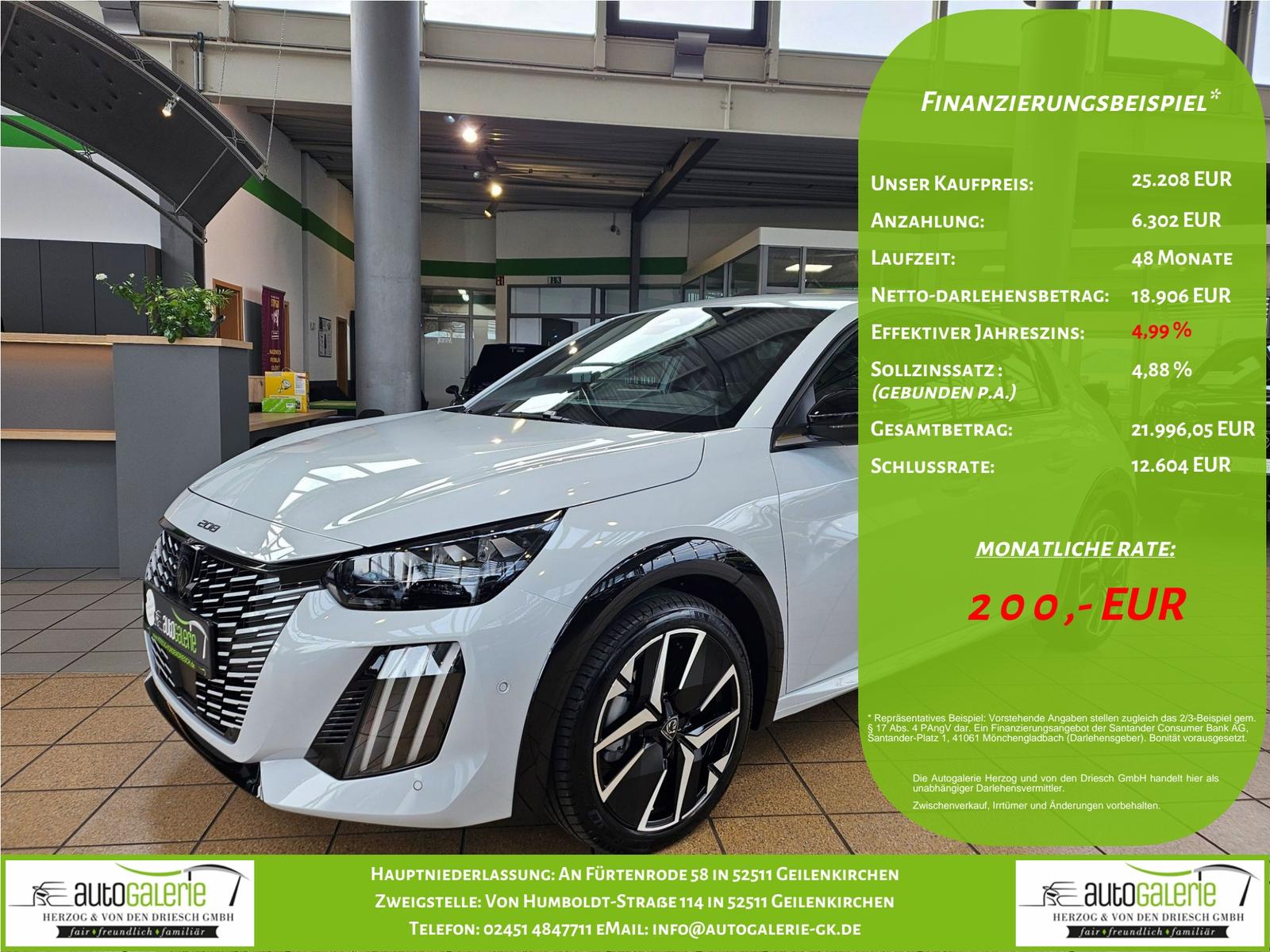 Peugeot 208 Hybrid 145 e-DSC6 GT