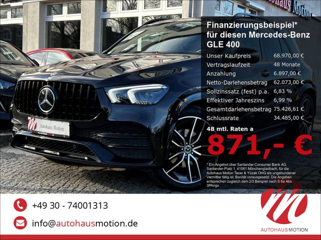 Mercedes-Benz GLE 400 d 4M AMG MULTI PANO 360° LUFT ACC 22'LM 