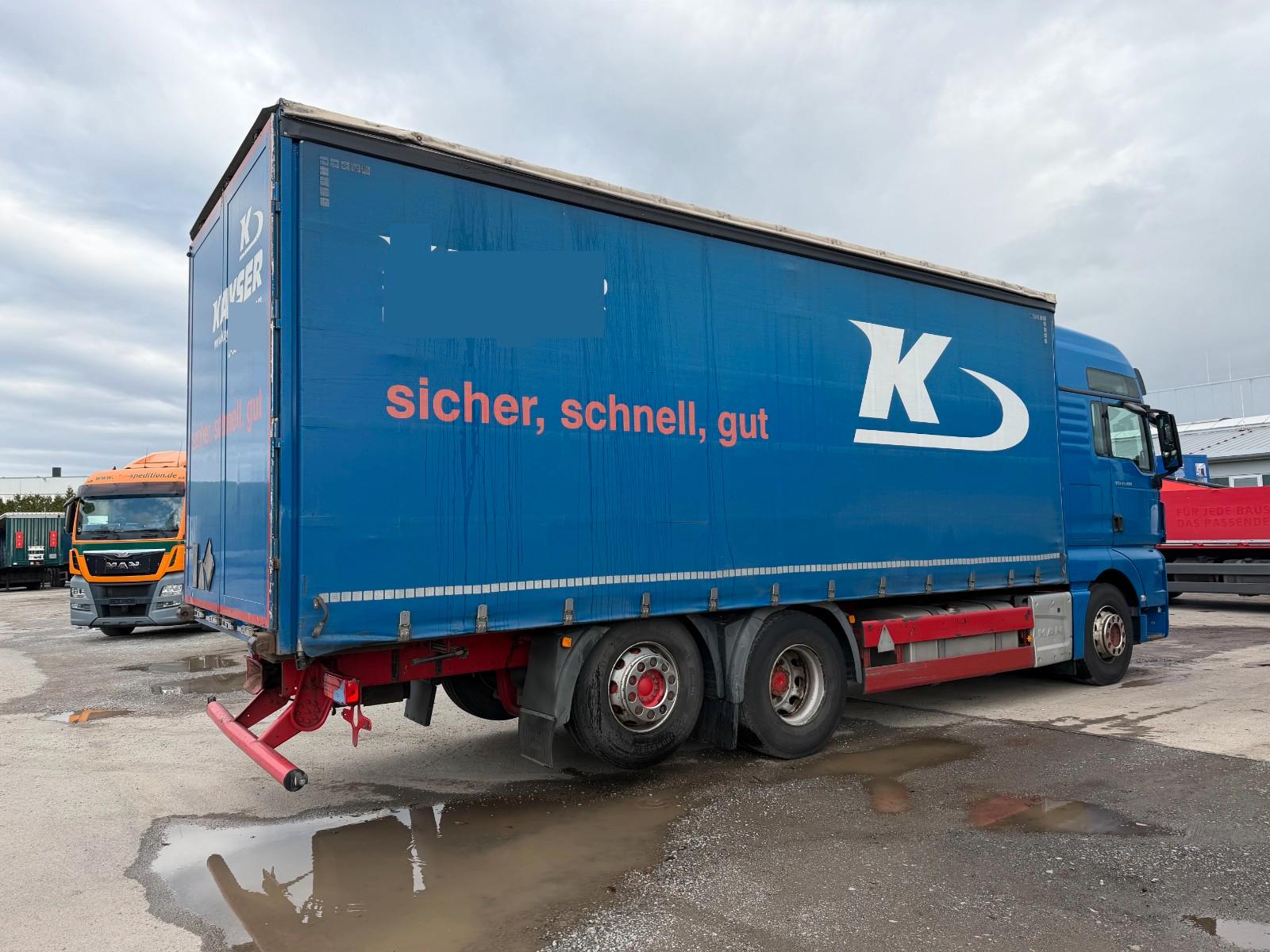 MAN TGX 26.480 Plane. Euro 6, 3 Achser, Edscha