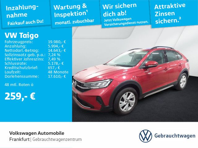 Volkswagen Taigo 1.0 TSI Life Navi 16"Alu "Lane Assist"