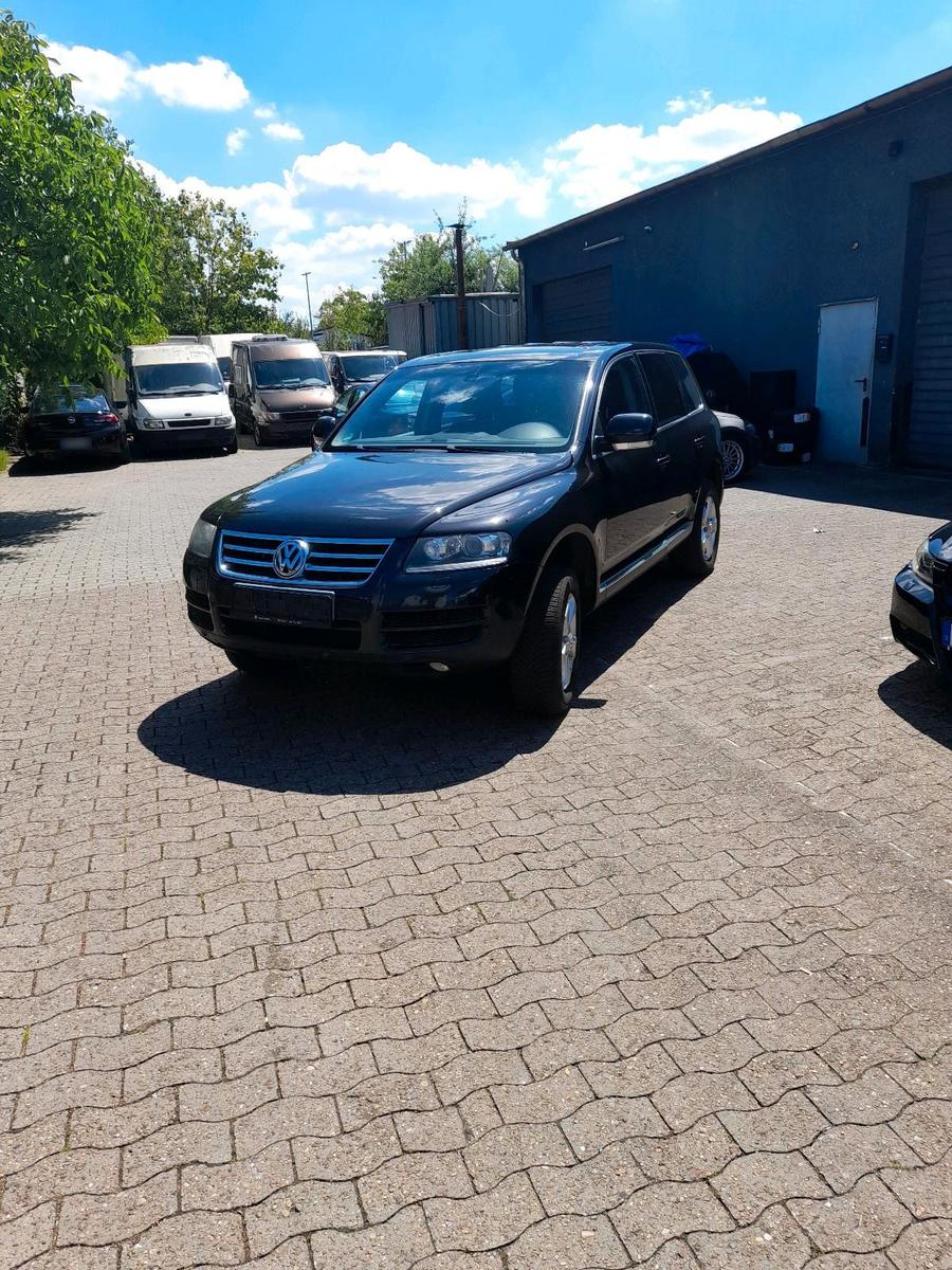 Volkswagen Touareg 2005 — rear view