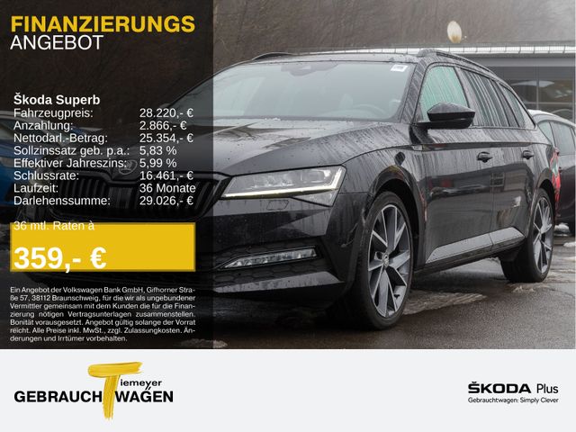 Skoda Superb Combi 2.0 TDI SPORTLINE LM19 MATRIX NAVI