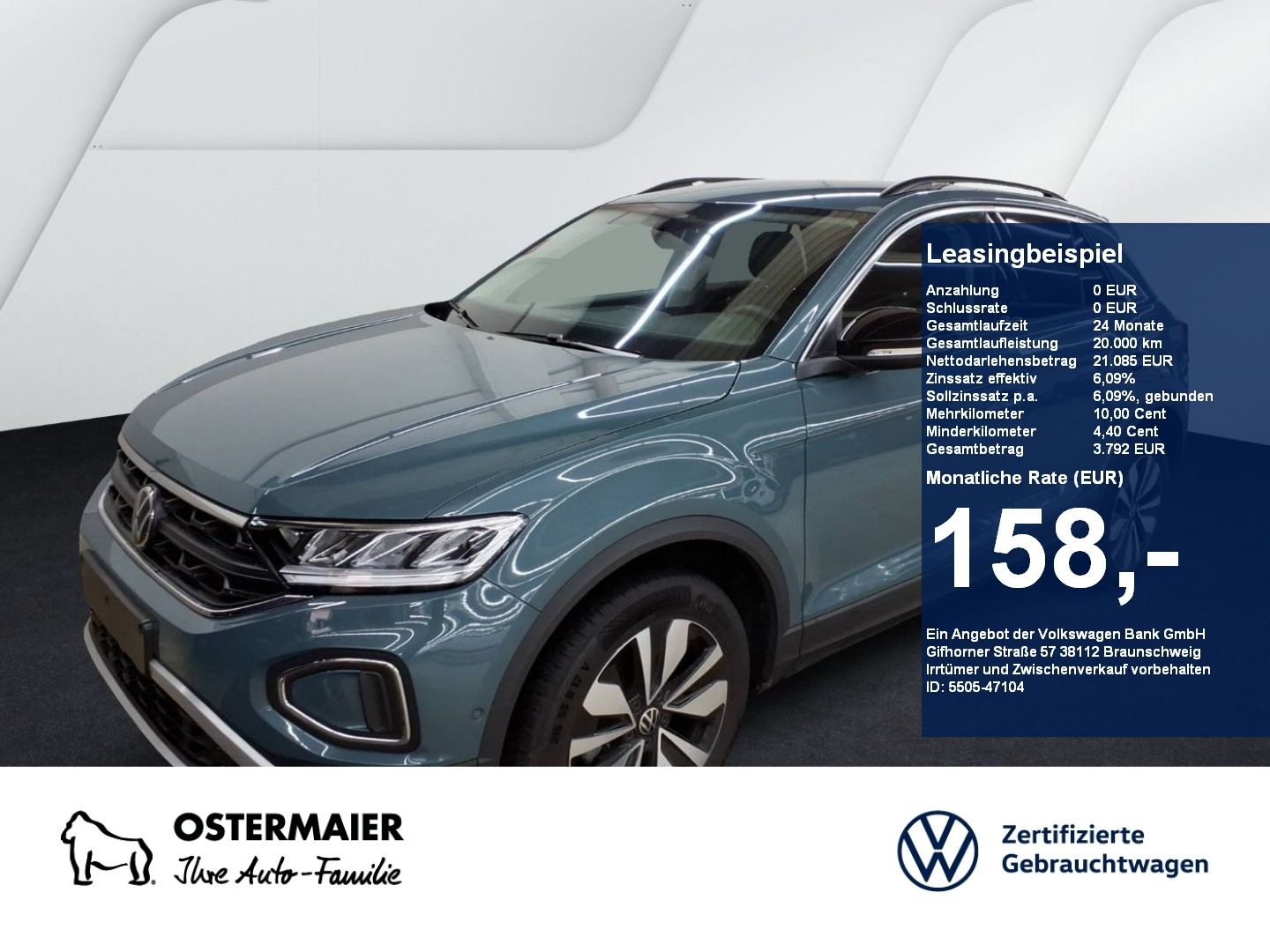 Volkswagen T-Roc GOAL 1.0TSI 116PS ACC.NAVI+VC.LED.APP-C.SH