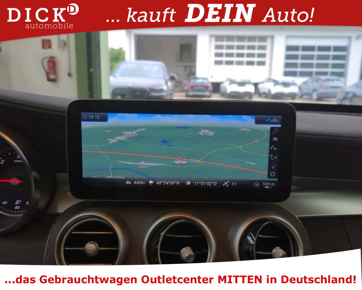 Fahrzeugabbildung Mercedes-Benz C 220d T 9G LED/NAVI/STANDHZ/DAB/RFK/8Fa