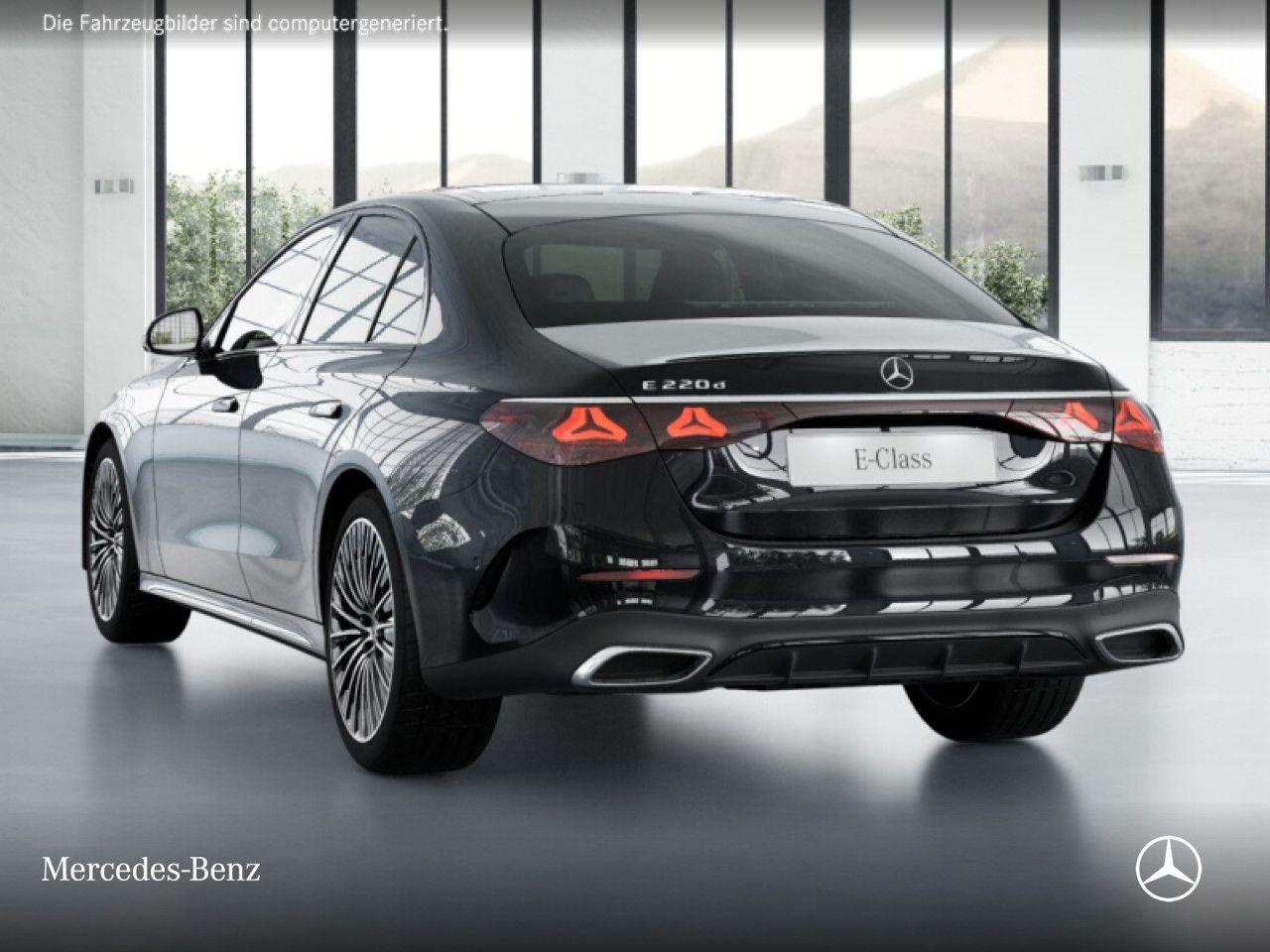 Mercedes-Benz E 220 d AMG Fahrass 360° Pano Burmester Distr.
