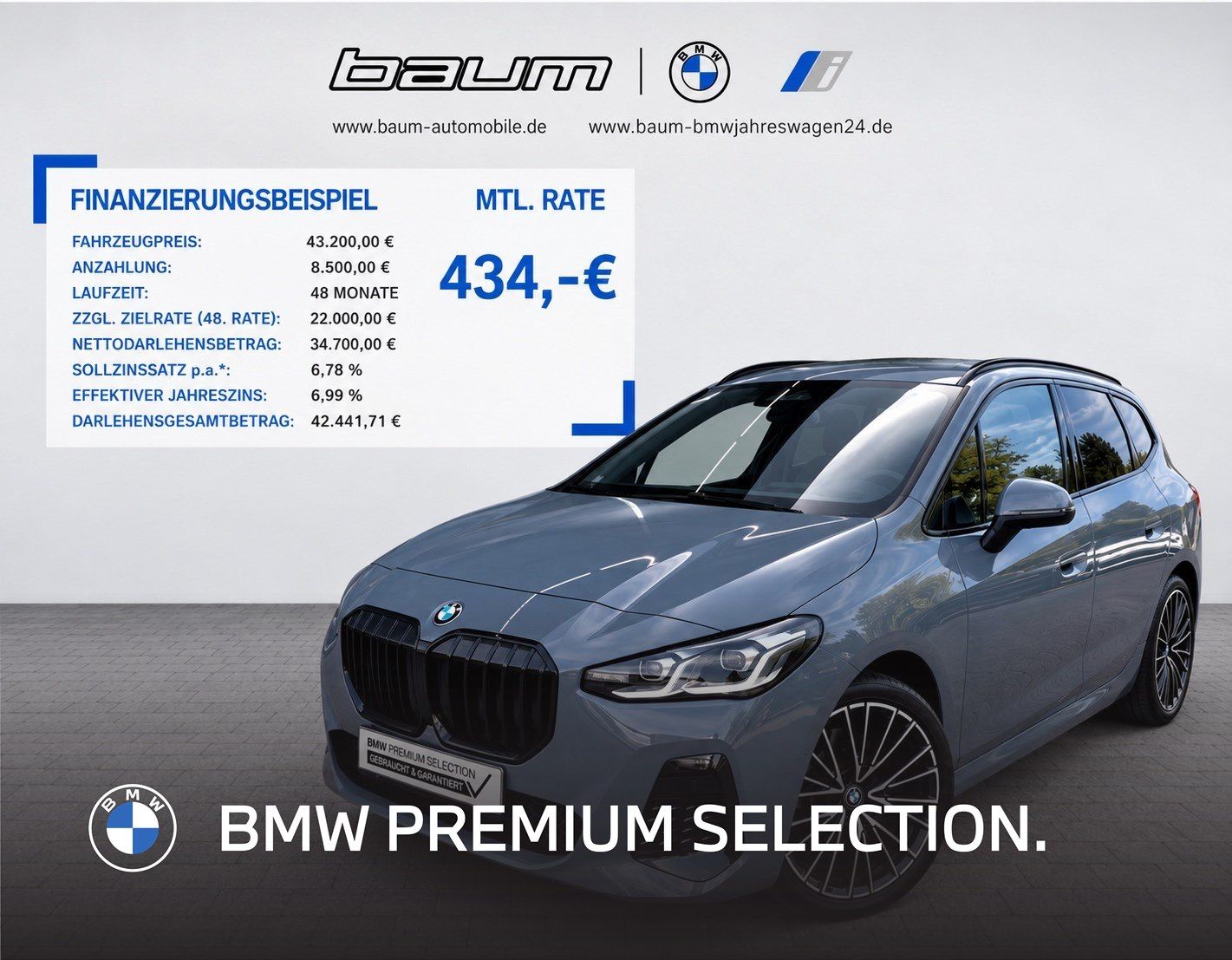 BMW 223d xDrive Active Tourer M Sportpaket Head-Up