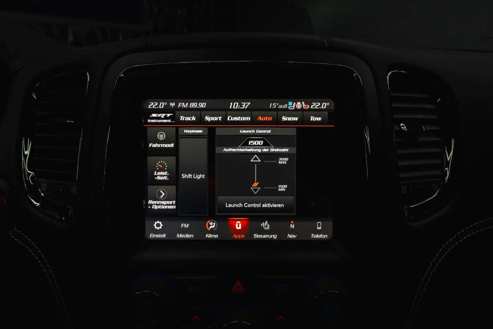 Fahrzeugabbildung Dodge Durango 6.4 V8 SRT Performance 4x4 Night-Paket
