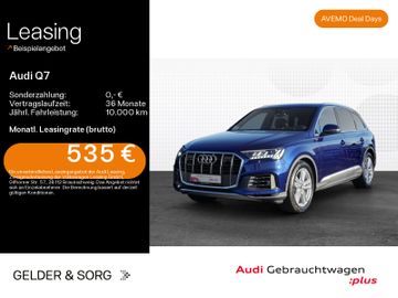 Audi Leasingangebot: Audi Q7 55 TFSI quattro Matrix*HuD*Pano*air*AHK*