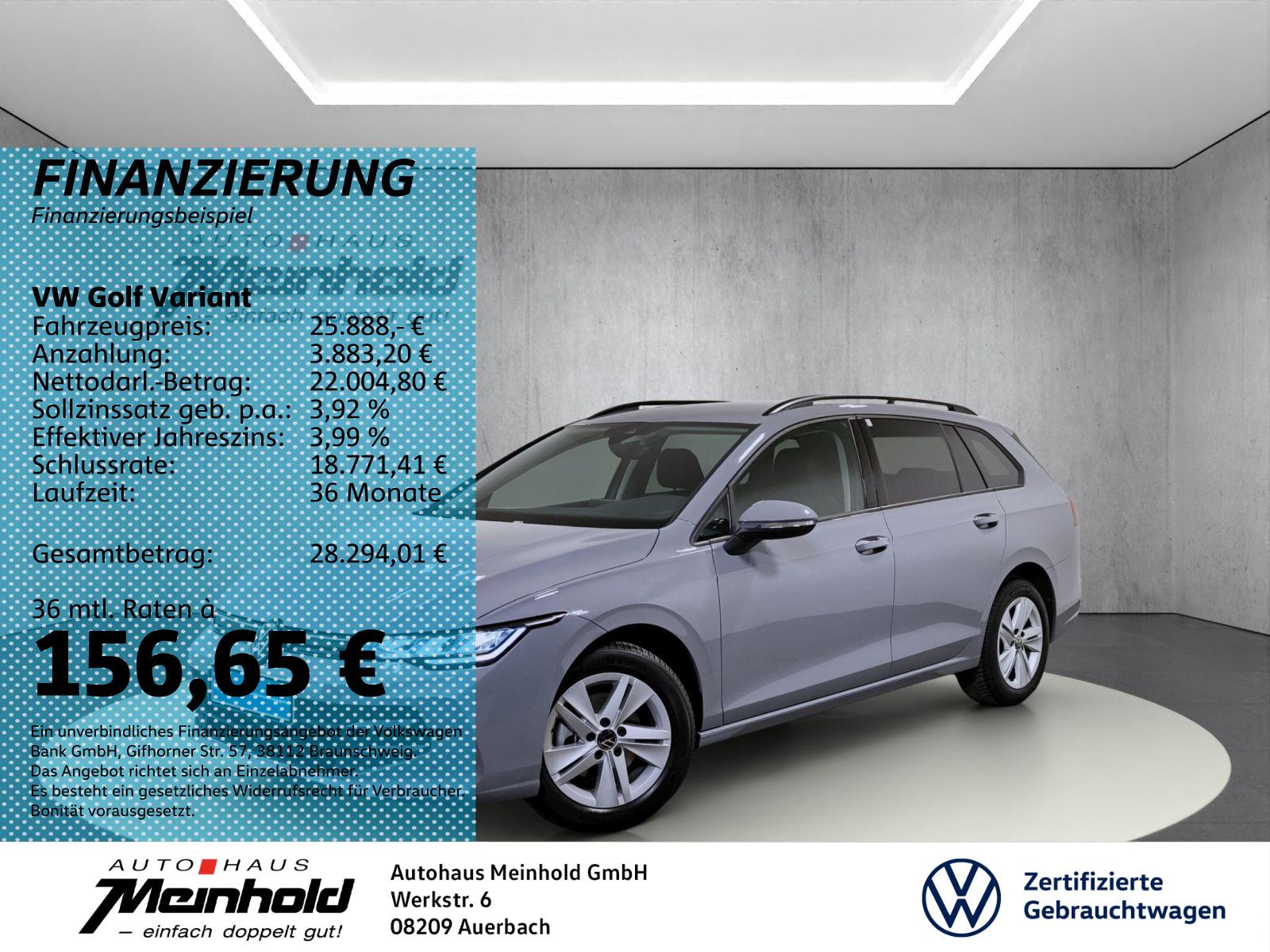 Volkswagen Golf Variant 1.5 TSI Life,5 J Garantie, AHK, ACC