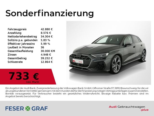 AUDI S3 Sportback TFSI S tronic Navi Plus/SONOS/Headu