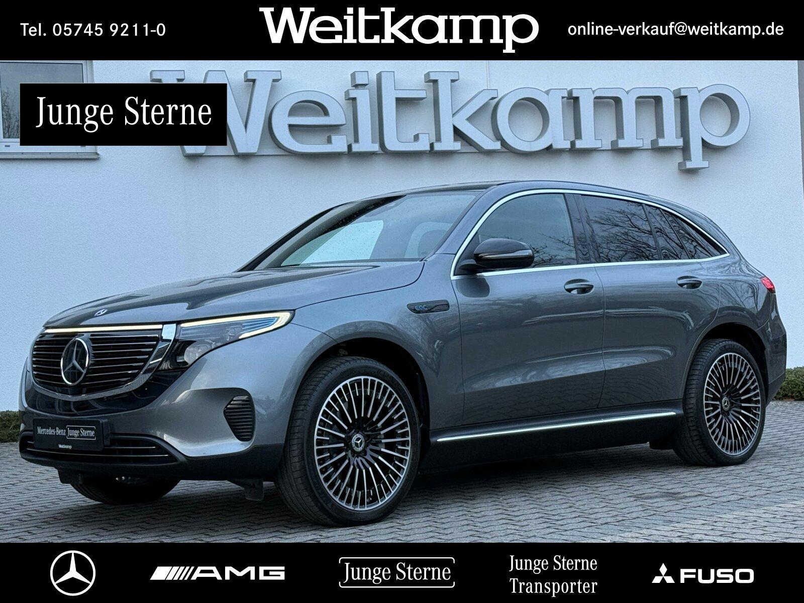 Mercedes-Benz EQC 400 4M AMG 21"+AHK+Distr.+Kamera+Schiebedach