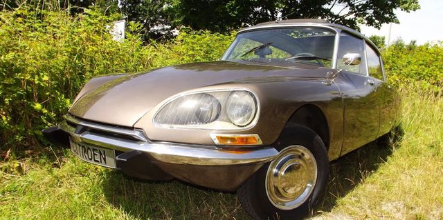 Citroën DS "Göttin" - "himmlisch" und sogar mit Faltdach