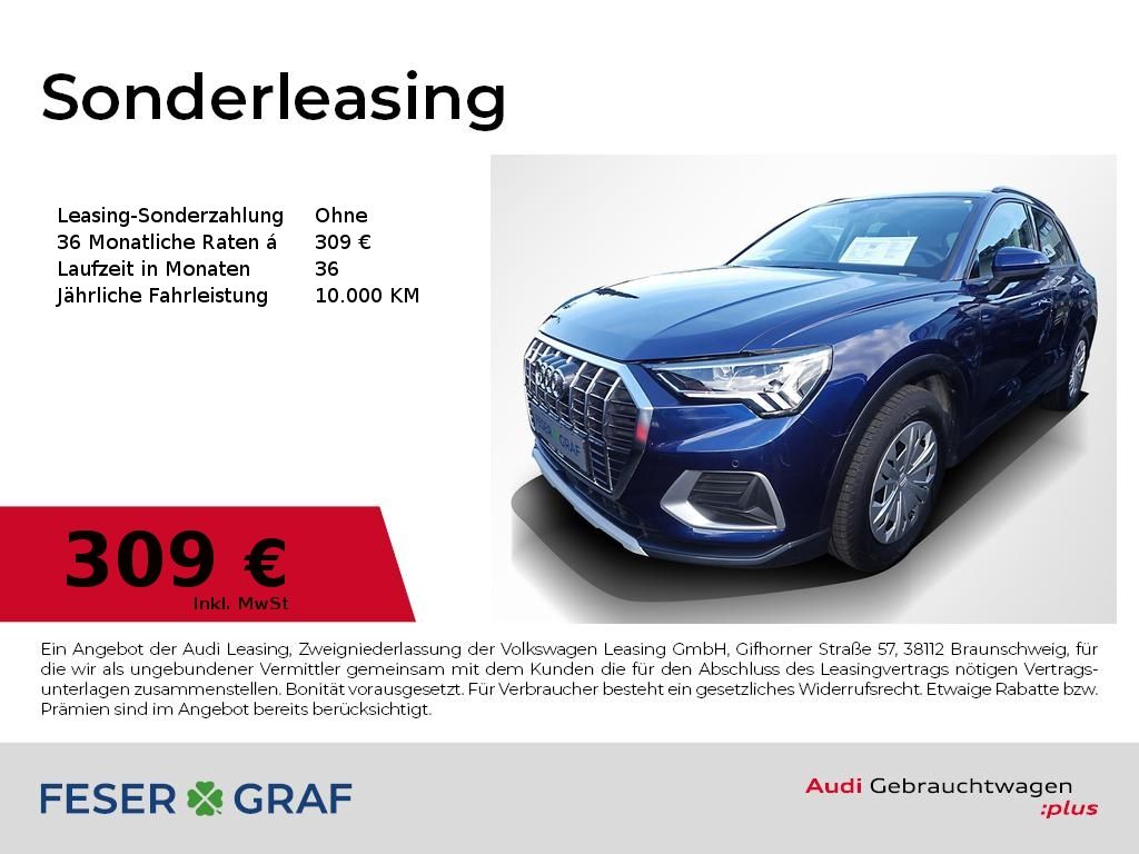 Audi Q3 35 TFSI advanced ACC AHK LED Navi RüKa Sitzh.