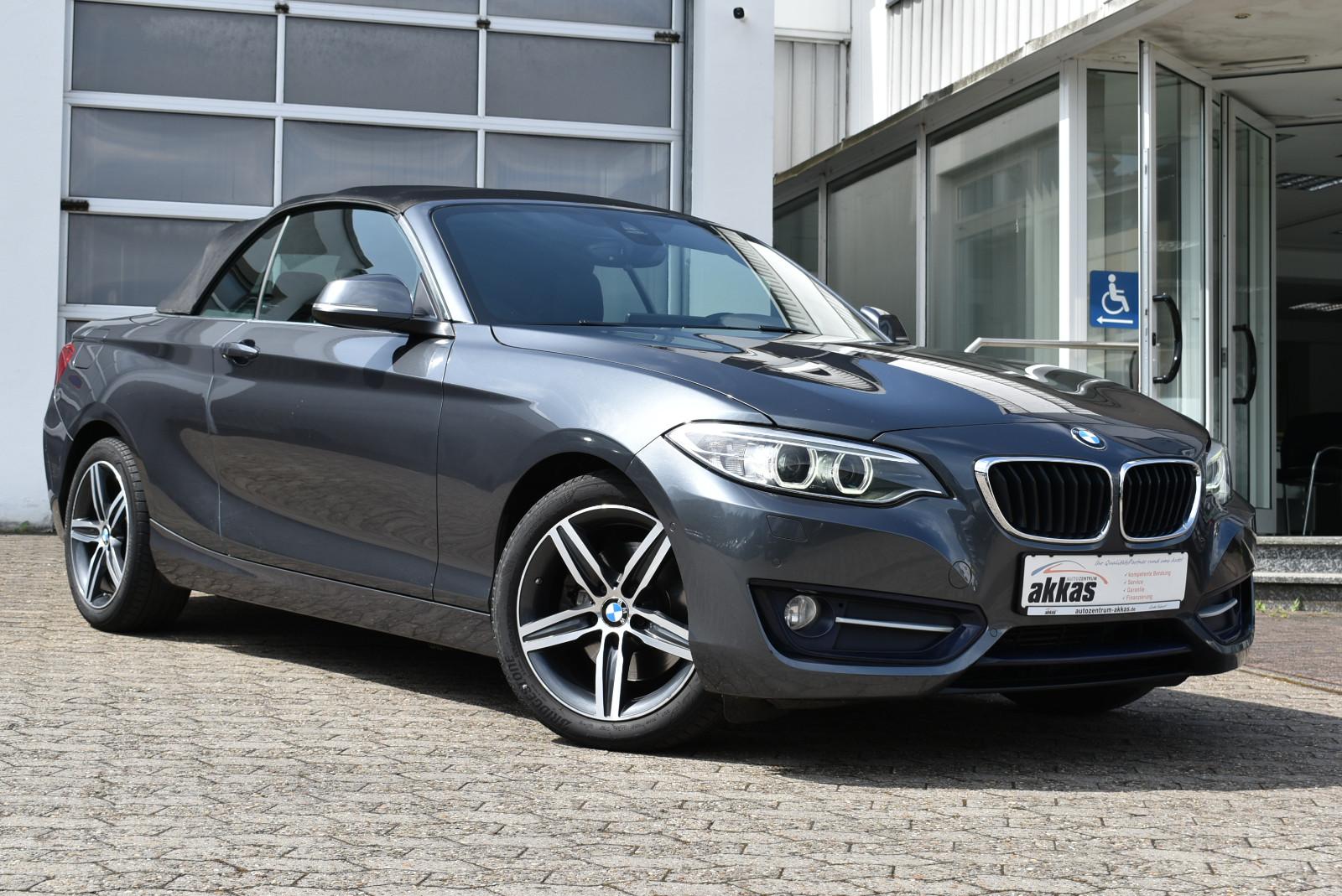 BMW 220 d Cabrio Sport Line *Navi-Prof*inkl Garantie