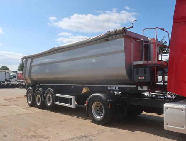 Alt producător Carnehl Stahlmulde ca. 35m³ Hardox prelată LG:6.370kg