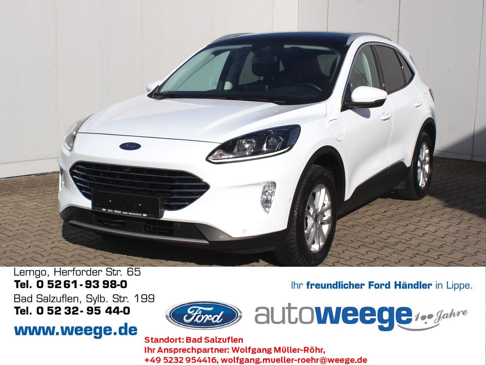 Fahrzeugabbildung Ford Kuga Plug-In Hybrid Titanium 2,5 Duratec