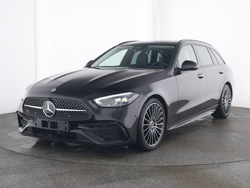 MERCEDES-BENZ C 180 T AMG+NIGHT+KOMFORT-PLUS+LENKRADHEIZ+19''+