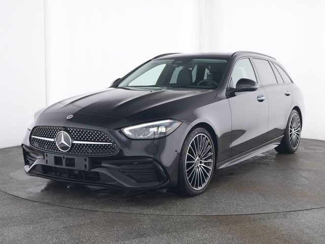 MERCEDES-BENZ C 180 T AMG+NIGHT+KOMFORT-PLUS+LENKRADHEIZ+19''+